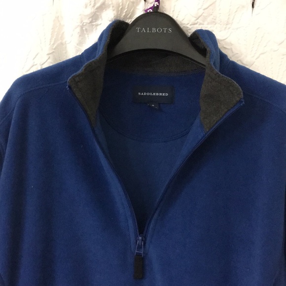 saddlebred fleece pullover